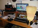 Sweep broom proudly displayed at N4KIT